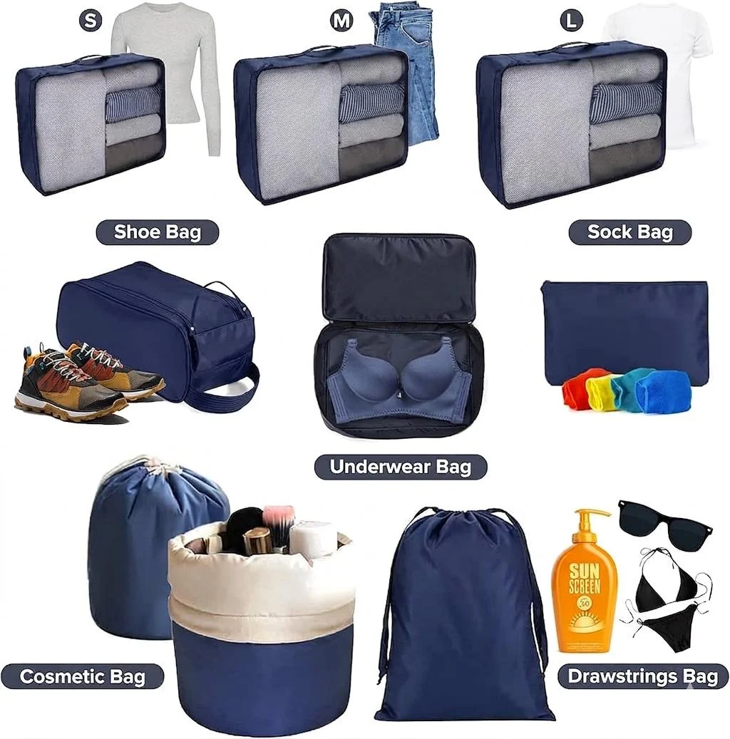 Travel Organizer Bags (8pcs set)
